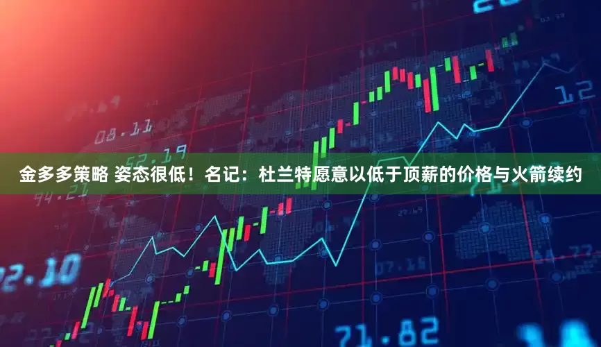 金多多策略 姿态很低！名记：杜兰特愿意以低于顶薪的价格与火箭续约