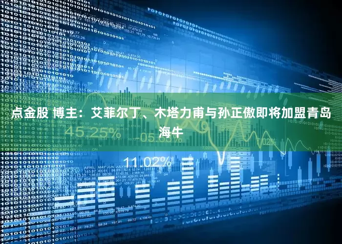 点金股 博主：艾菲尔丁、木塔力甫与孙正傲即将加盟青岛海牛