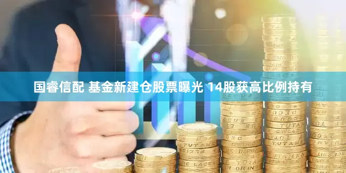 国睿信配 基金新建仓股票曝光 14股获高比例持有