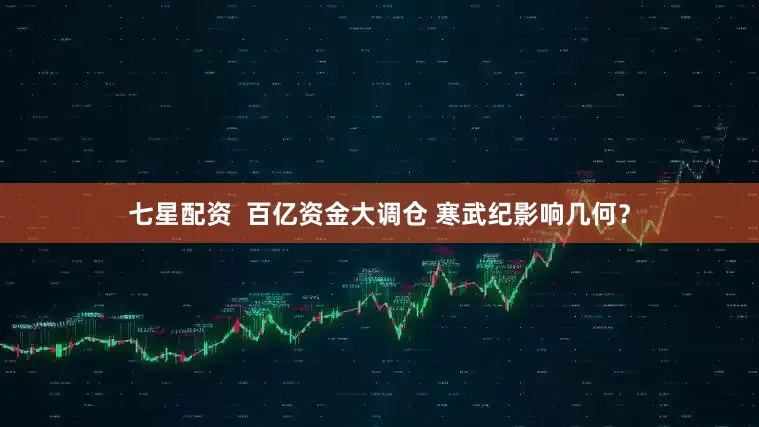 七星配资  百亿资金大调仓 寒武纪影响几何？