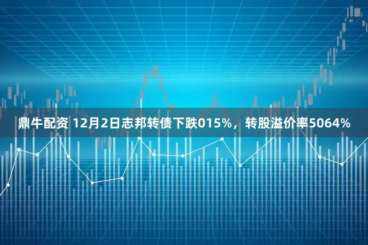鼎牛配资 12月2日志邦转债下跌015%，转股溢价率5064%